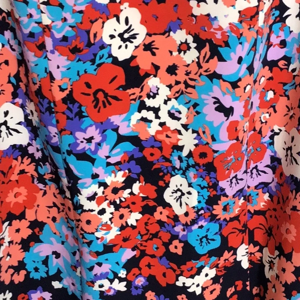 Jessica London Floral Sleeveless Dress Plus Size 18W_8
